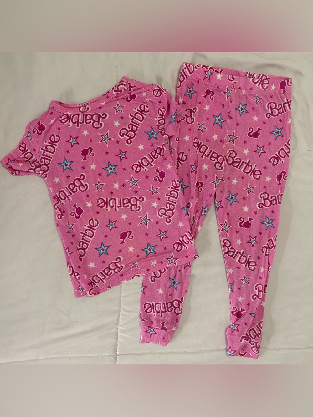 2 PIECE BARBIE PAJAMAS